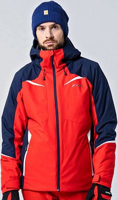 Превью Мужская горнолыжная куртка Куртка горнолыжная PHENIX Triangle Motif Red